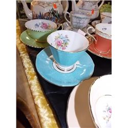 CHINA CUP & SAUCER - ROSLYN