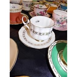 CHINA CUP & SAUCER - SANDRINGHAM