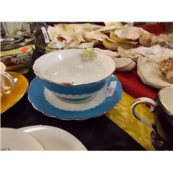 VINTAGE CHINA BOWL & PLATE - NORITAKE