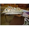 Image 2 : ARBORITE DOUBLE DRAW LEAF TABLE WITH DRAWER