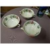 Image 1 : RARE VINTAGE DOUBLE HANDLED CUPS - IVORYWARE - JOHN MADDOCK & SONS LTD - ENGLAND - 3 TOTAL