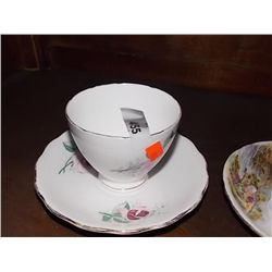 CHINA TEA CUP AND SAUCER