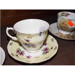 CHINA TEA CUP AND SAUCER