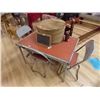 Image 1 : FOLDING CHILD'S TABLE AND CHAIRS