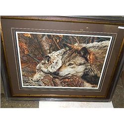 FRAMED LIMITED EDITION PRINT "COMPANIONS - LUKE RAFFIN (PRINT VALUE WHOLESALE - $500 + FRAMING) APPR