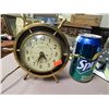 Image 1 : VINTAGE GENERAL ELECTRIC SHIP'S WHEEL DESIGN ALARM CLOCK - MODEL LR-11A