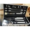 Image 1 : BBQ TOOL SET IN ALUMINUM CASE