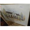 Image 1 : FRAMED LIMITED EDITION PRINT "LILY VALLEY" - NOREEN MCLOED (GLASS CRACKED)