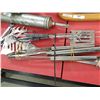 Image 1 : STAINLESS STEEL BBQ TOOL SET - 2 BUNDLES