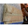 Image 2 : QUEEN SATIN COMFORTER - SOME LACE EDGE NEEDS TOUCH UP