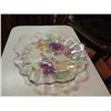 Image 1 : VINTAGE COLORED GLASS TRAY
