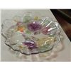 Image 2 : VINTAGE COLORED GLASS TRAY