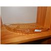 Image 2 : AMBER GLASS  DIVIDED SERVING DISH