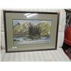 Image 1 : FRAMED PICTURE - ISLAND