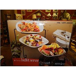 BUFFET SERVER - 3 TIER