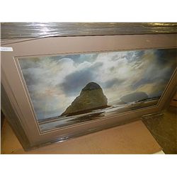 FRAMED PRINT " ANOTHER PLACE TO BE - APPROX. GALLERY VALUE $450