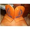 Image 1 : CARVED SHIP BOOK ENDS