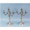 Image 1 : A pair of important antique French four branc...