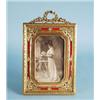 Image 1 : A fine antique French gilt bronze easel form...