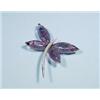 Image 1 : An unusual amethyst and diamond dragon fly pi...