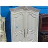 Image 1 : BLEACHED OAK FRENCH PROVINCIAL ARMOIRE