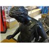 Image 2 : 24" BRONZE STATUE MALE NUDE