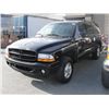 Image 1 : 2000 DODGE DURANGO, 4DR 7 PASS SUV, 4X4, BLACK, VIN # 1B4HS28N9YF268575