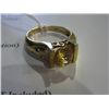 Image 2 : 10KT GOLD 1.90CT CITRINE & DIAMOND COCKTAILL RING