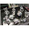 Image 1 : 11 SWAROVSKI CRYSTAL SMALL FIGURINES