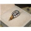 Image 1 : 14K GOLD AND DIAMOND 2 PIECE LADIES WEDDING RING SET