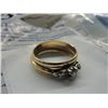 Image 1 : 18K GOLD WITH DIAMONDS LADIES RING