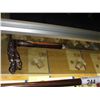 Image 1 : NICELY CRAFTED ORIENTAL EXOTIC WOOD WALKING STICK WITH CARVED DRAGON HEAD HANDLE AND HIDDEN DAGGER