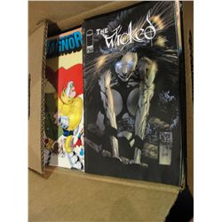 1 BOX OF COLLECTORS COMICS