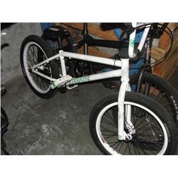 EDDY 1 FIT BIKE COMPANY WHITE BMX BIKE