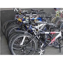 GROUP OF 10 ASSORTED BICYCLES