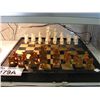 Image 1 : ORIENTAL CARVED IVORY CHESS SET WITH GAME BOARD
