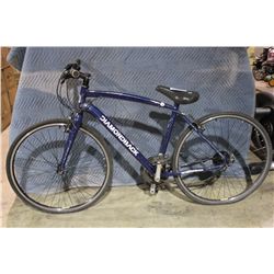 BLUE DIAMONDBACK 24 SPD HYBRID BIKE