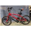Image 1 : RED GRAVITY BMX STYLE BIKE