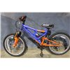 Image 1 : BLUE NORCO 5 SPD FULL SUSPENSION KIDS MOUNTAIN BIKE