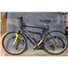 Image 1 : BLUE SPORTEK 18 SPD FRONT SUSPENSION MOUNTAIN BIKE