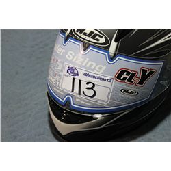 HJC YOUTH MEDIUM FULL SHIELD ROAD MOTORCYCLYE HELMET