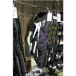 LOT OF 5 ASSORTED SIZED SCORPION AND NAME BRAND RIDING PANTS