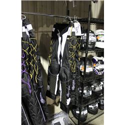 LOT OF 5 ASSORTED SIZED SCORPION AND NAME BRAND RIDING PANTS