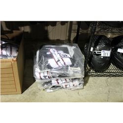 LOT OF 5 ASSORTED SIZED AXO BLACK / WHITE NAME BRAND RIDING PANTS