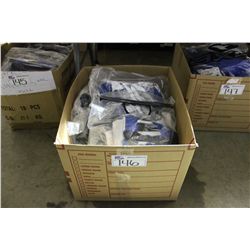 LOT OF 5 ASSORTED SIZED AXO BLUE / WHITE NAME BRAND RIDING PANTS