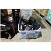 Image 1 : BIN OF ASSORTED TOOLS AND HOUSEHOLD PRODUCT