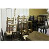 Image 2 : LARGE LOT OF RESTAURANT STOOLS, CHAIRS AND TABLES