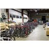 Image 2 : LOT OF 10 RED BIKE RACKS - 8 HOLD 8 BIKES, 1 HOLDS 5 BIKES, 1 HOLDS 3 BIKES