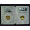 Image 5 : CHINA 1985 Panda Gold Set(5), all PCGS MS69