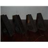 Image 2 : Lot of (4) Set Up Blocks, app 3-7/8" x 5-5/8"